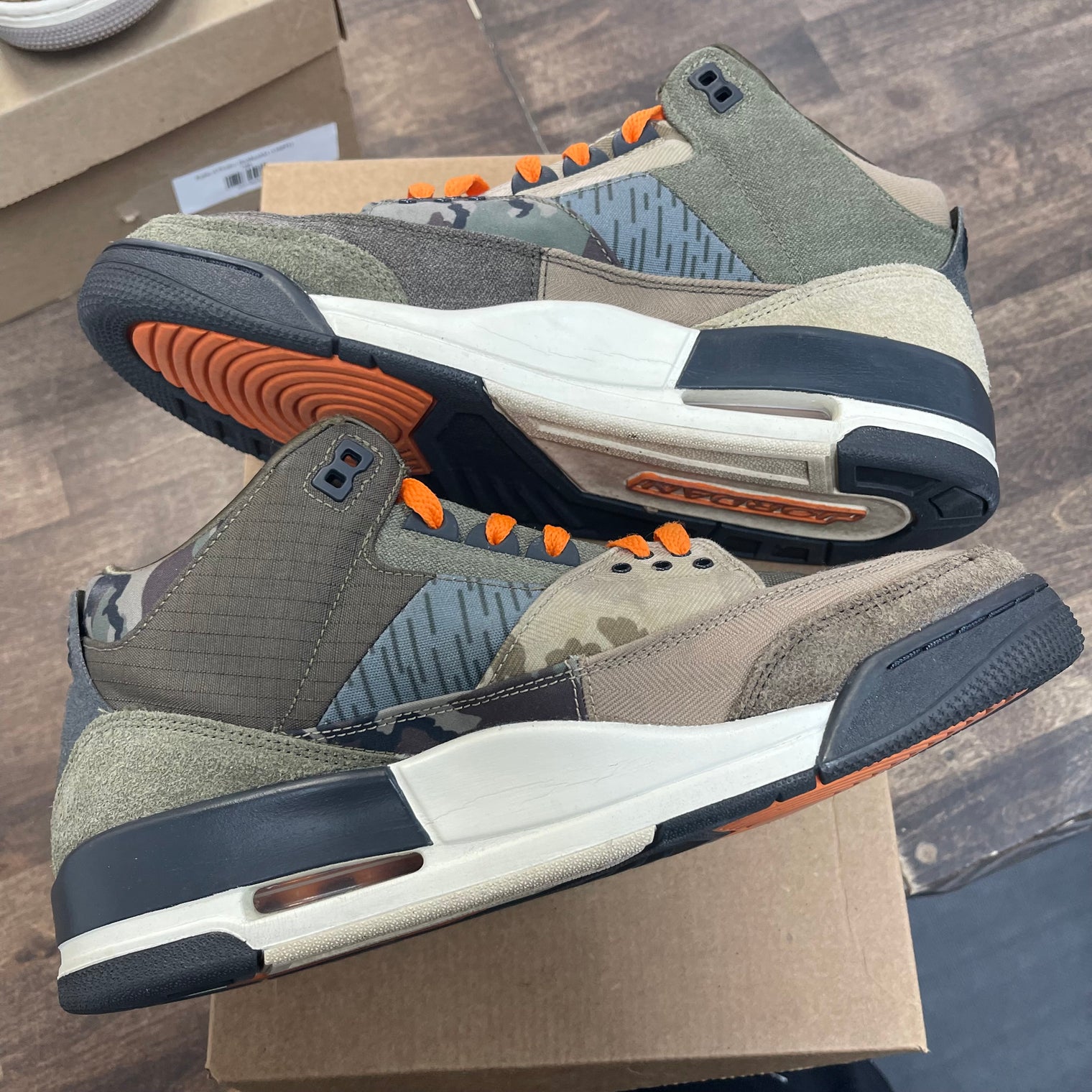 Patchwork Jordan 3 Retro (USED, No Box)