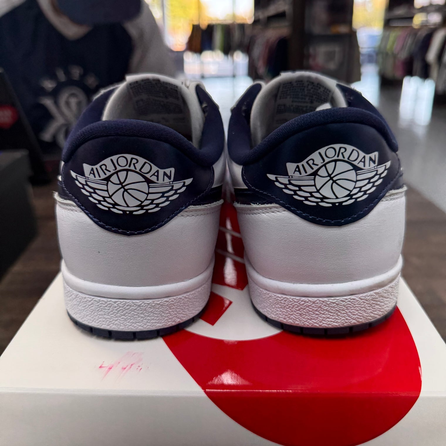 Metallic Blue Jordan 1 Low '85 (USED)