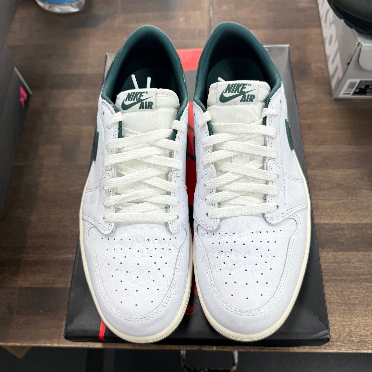 Oxidized Green Jordan 1 Low (W) (USED)