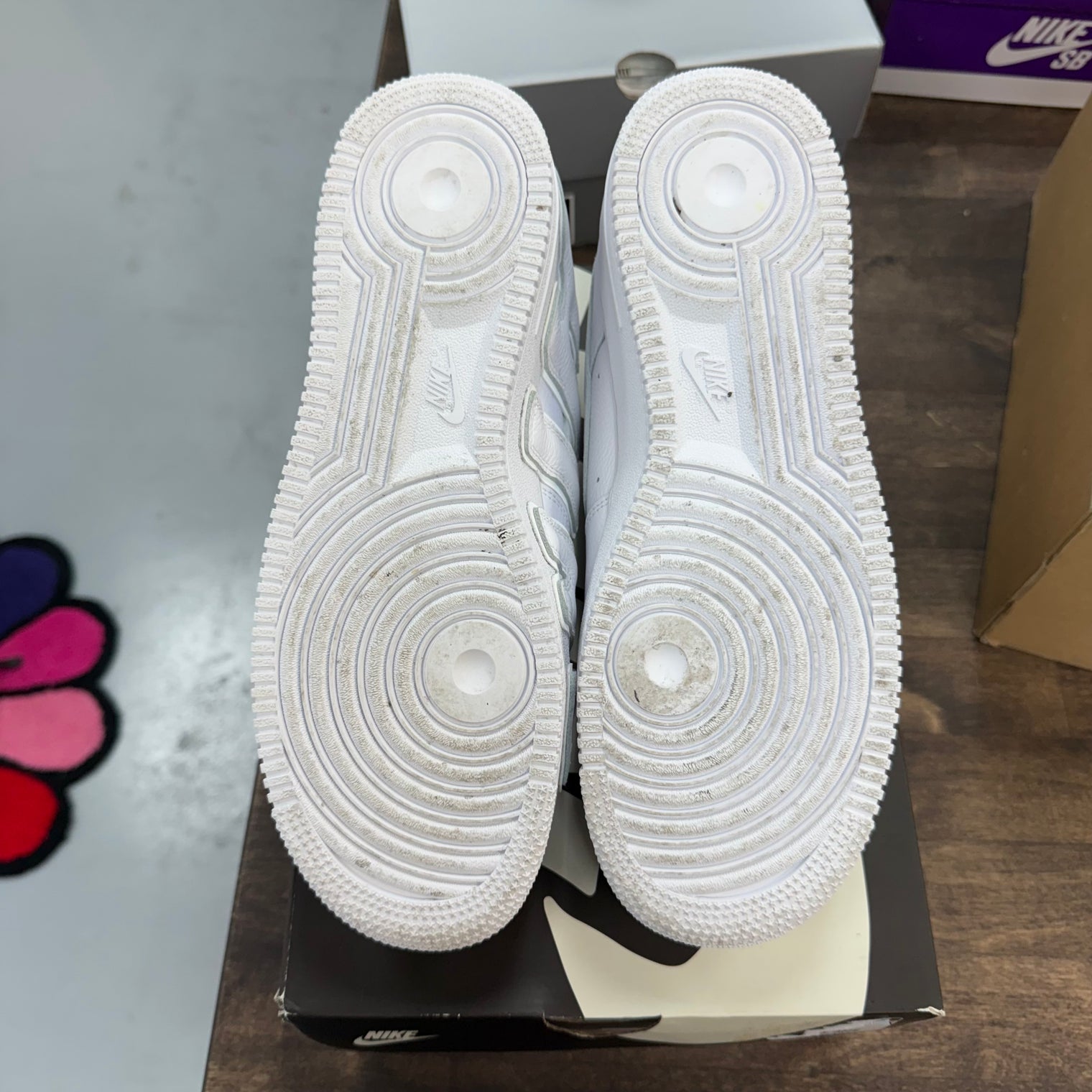 White CPFM Cactus Plant Flea Market Air Force 1 Low (USED)