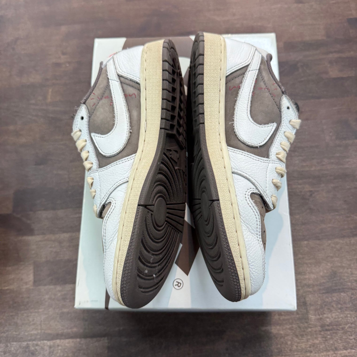 Travis Scott Reverse Mocha Jordan 1 Retro Low OG SP (Used)