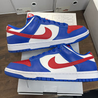 Nike ID Blue Red Dunk Low (USED)