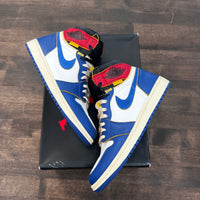 Union LA Storm Blue Jordan 1 Retro High (USED, Replacement box)
