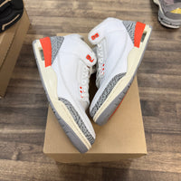 Jordan 3 Retro Georgia Peach (US 11.5W) (USED, No Box)