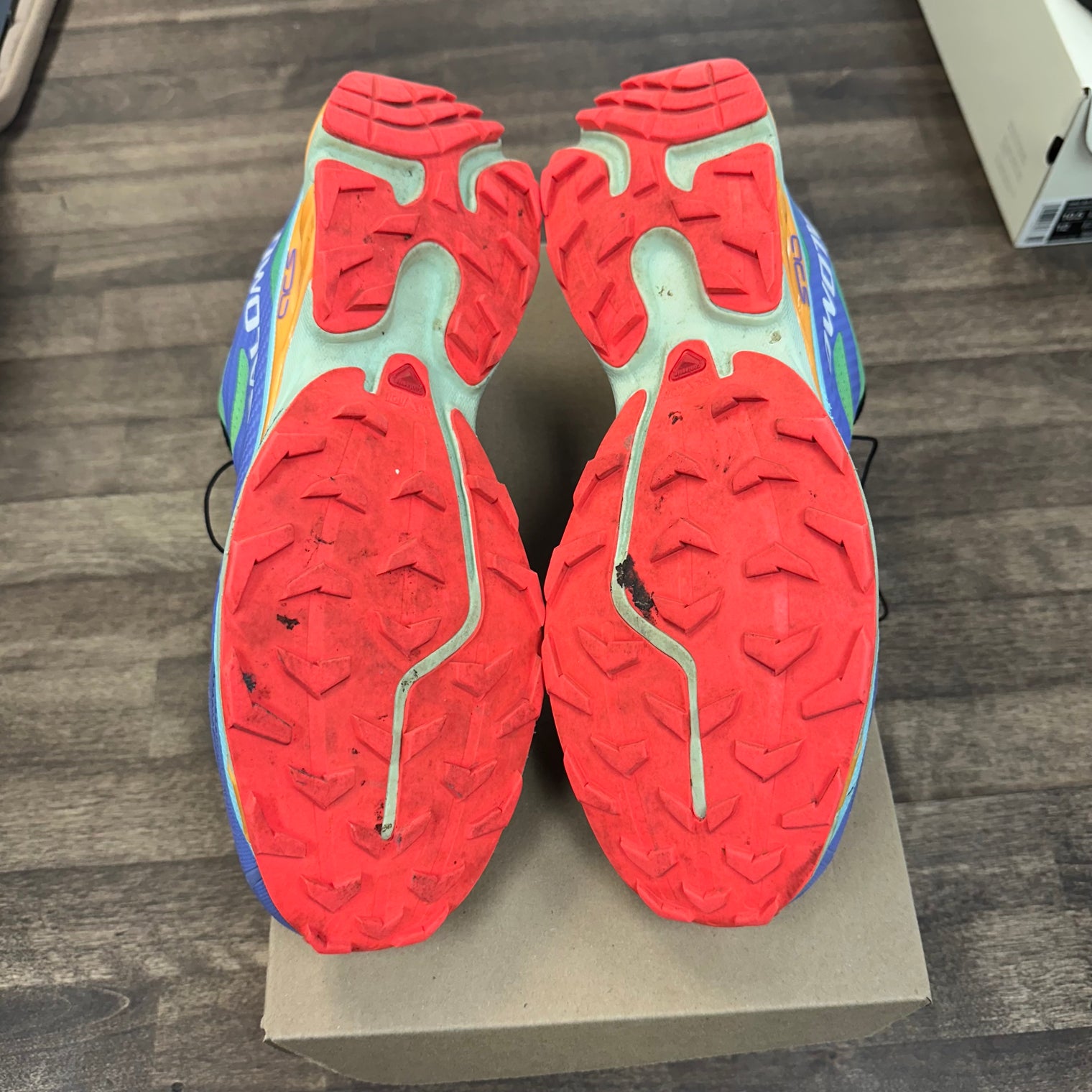 Salomon XT-4 Evening Primson Mint Leak (Used, No Box)