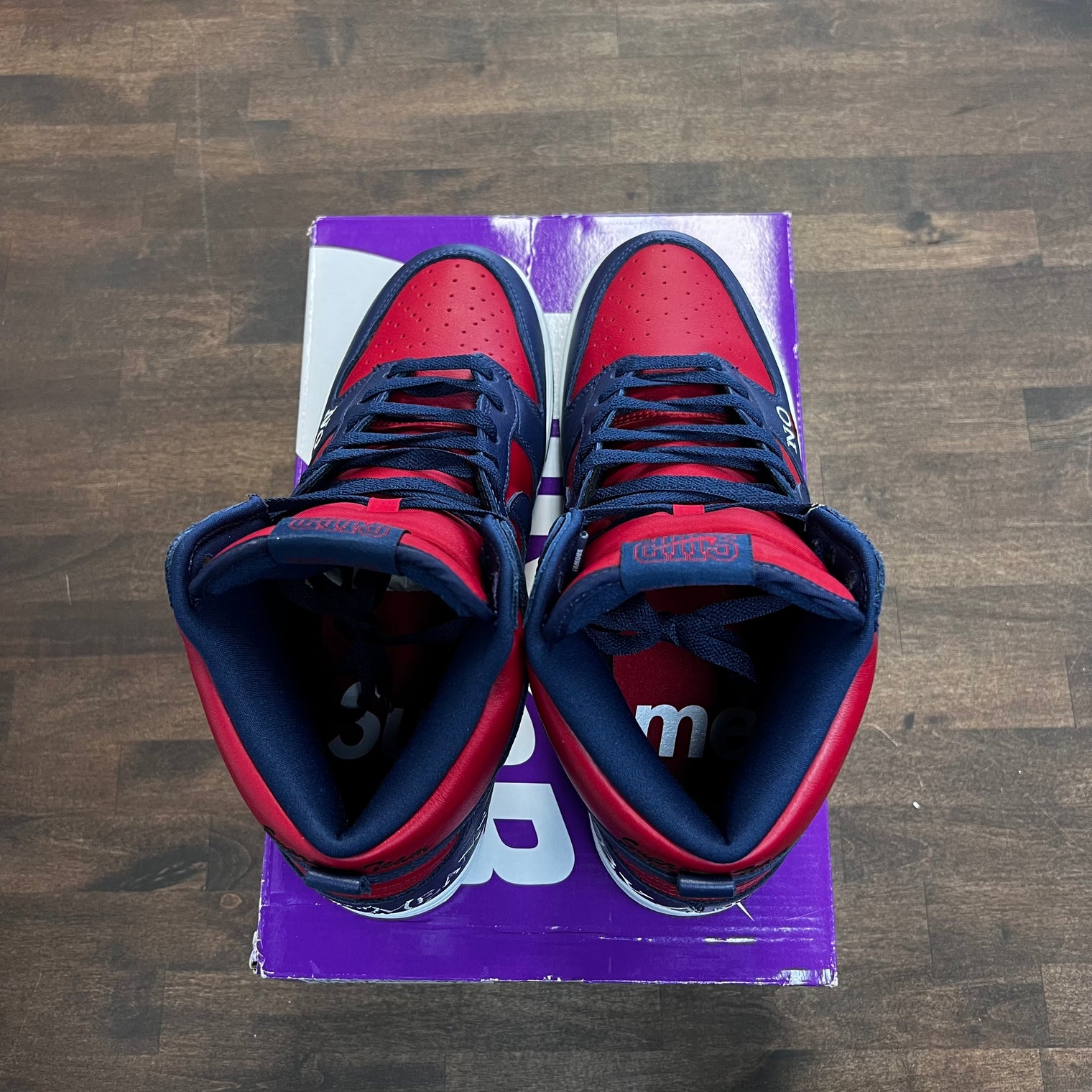 Supreme By Any Means Nike SB Dunk High (USED)