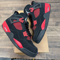 Red Thunder Jordan 4 Retro (USED, No Box)