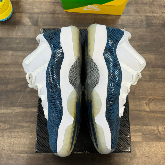 Snake Navy Jordan 11 Retro Low (2019) (USED)