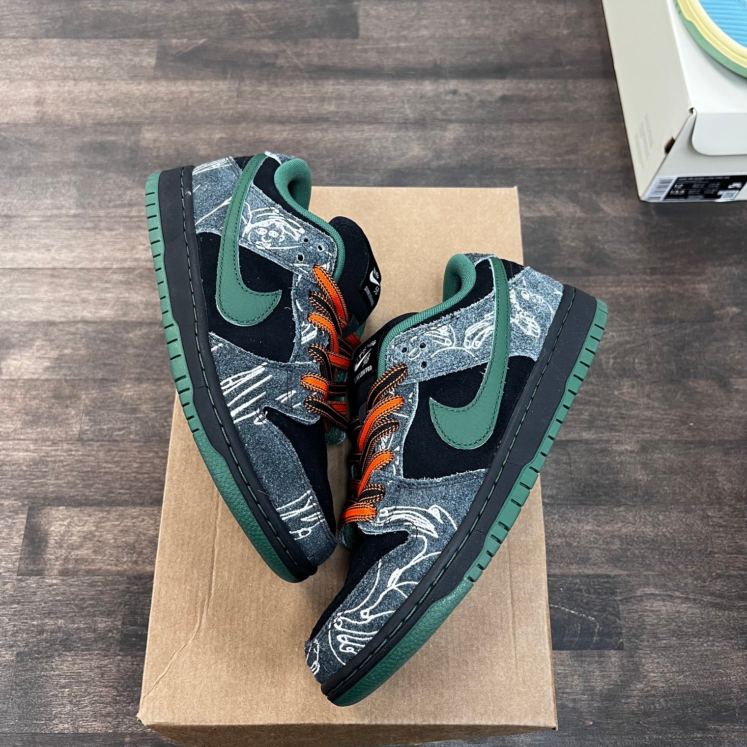 There Skateboard SB Dunk Low (USED, No Box)