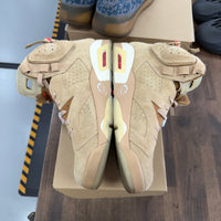 Travis Scott British Khaki Jordan 6 Retro (USED, No Box)