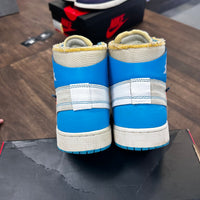 Off-White UNC Jordan 1 High (USED,No Lid)