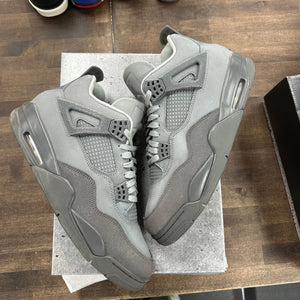 Jordan Wet Cement Jordan 4 Retro () Size 12 (Pre-Owned) - Image 1