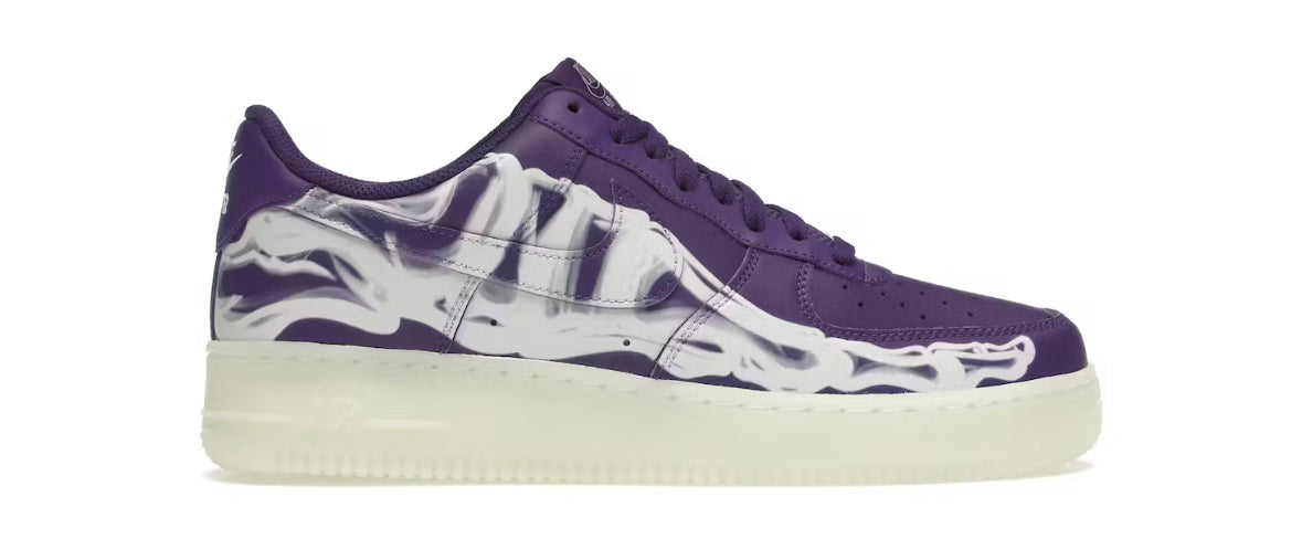 Purple Skeleton Air Force 1 Low