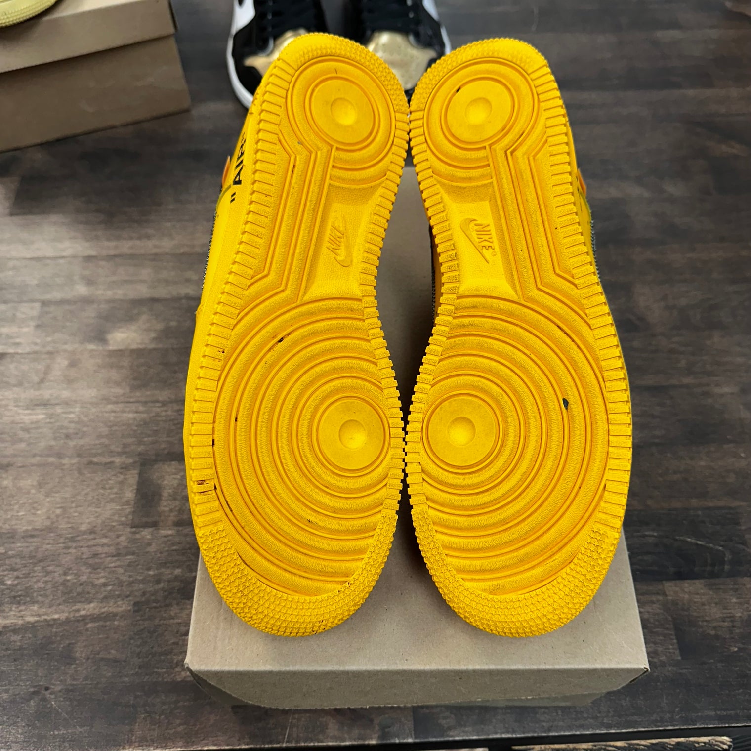 Off-White ICA Nike Air Force 1 (USED,No Box)