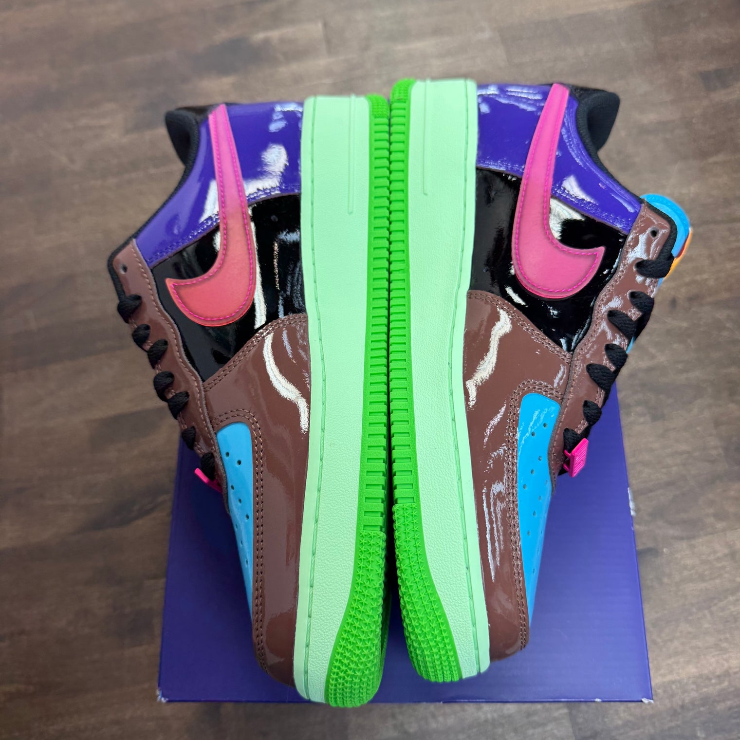 UNDFTD Multi Patent Pink Prime Air Force 1 (USED)
