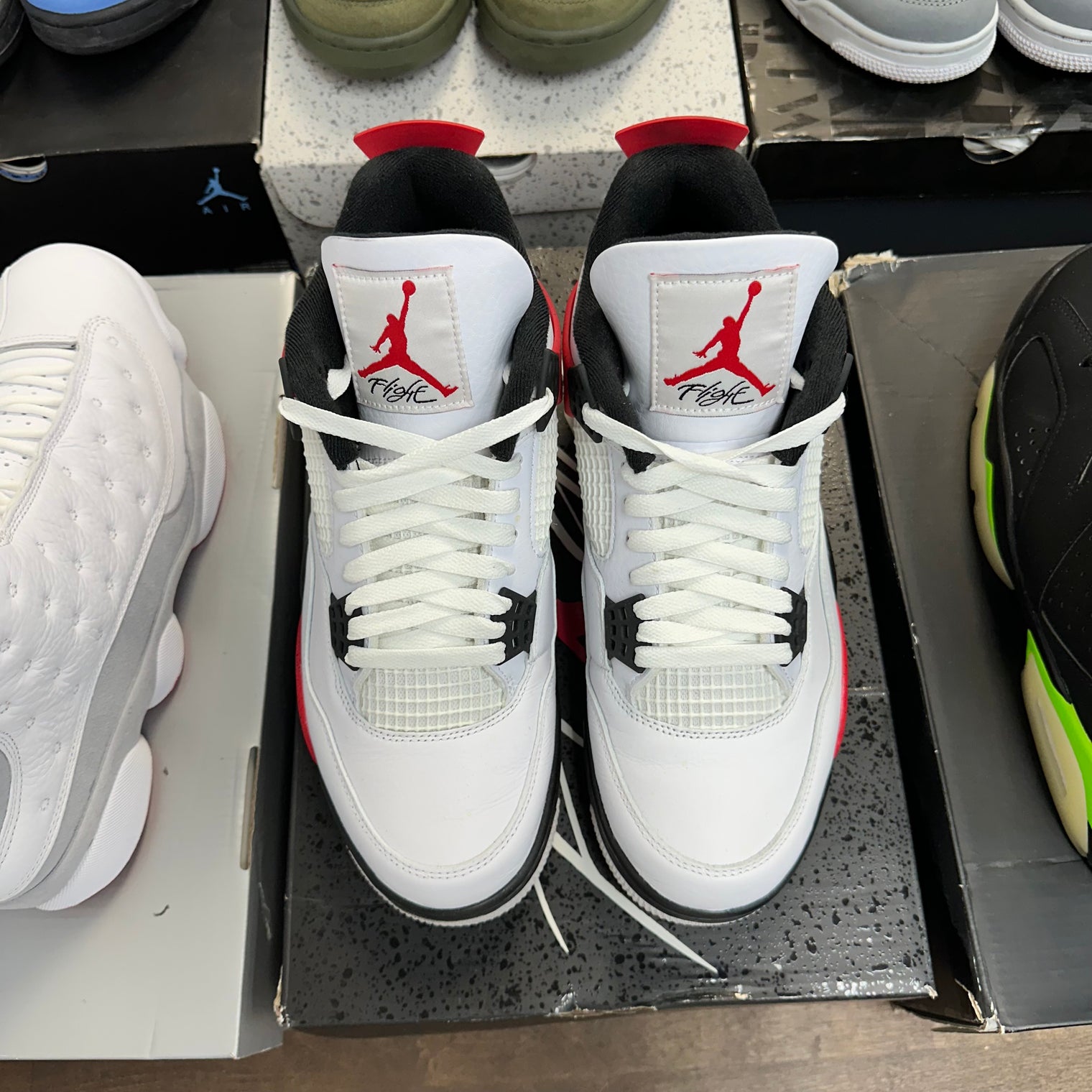 Red Cement Jordan 4 Retro (USED)