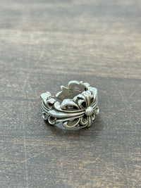 Size 6 | Chrome Hearts Double Floral Ring (USED)
