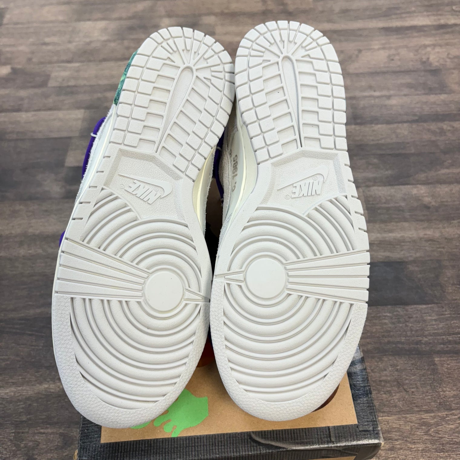 Lot 15 of 50 Off White Nike Dunk Low (Lightly Worn)