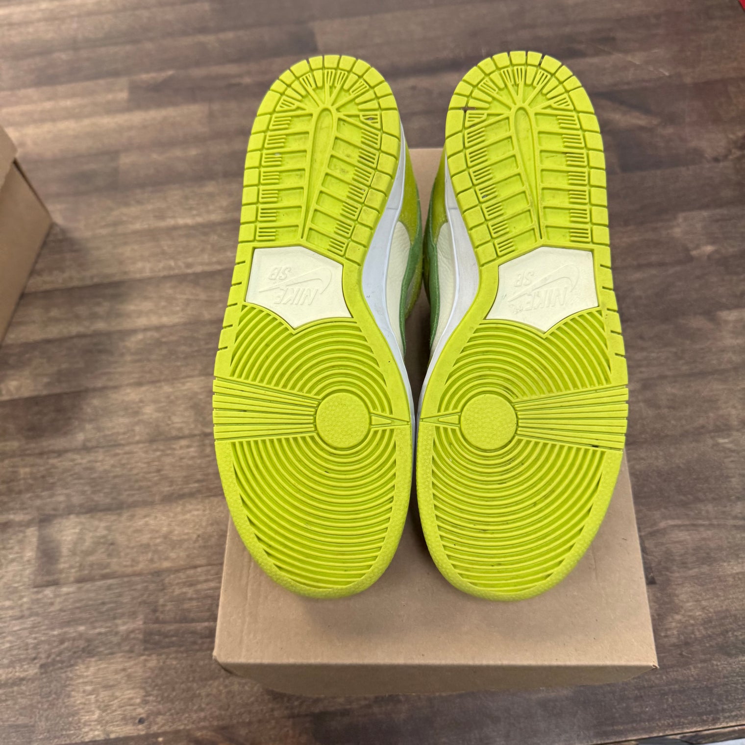 Green Apple SB Dunk Low (USED, No Box)