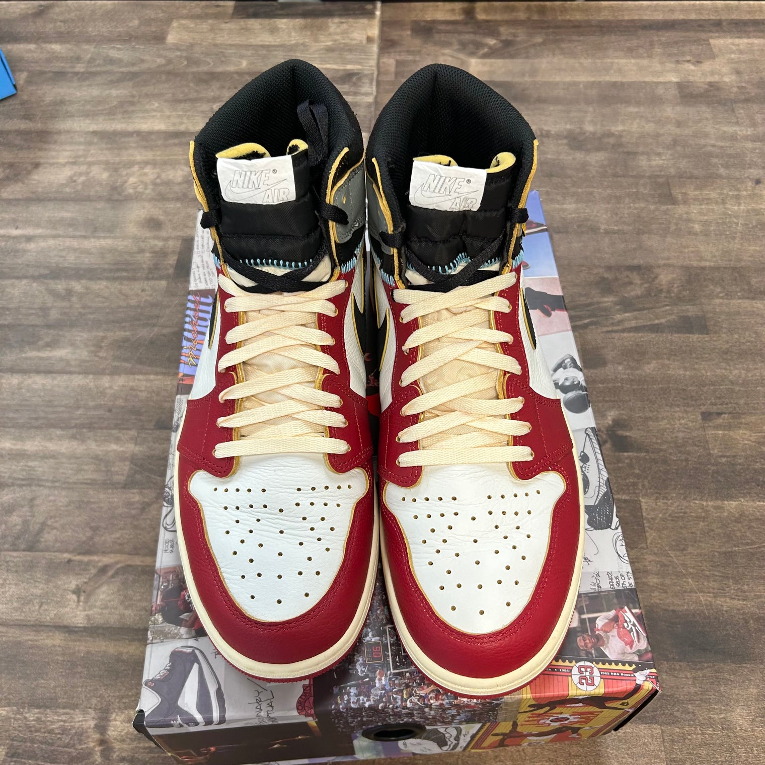 Union LA Chicago Shadow Jordan 1 High (Lightly Worn)