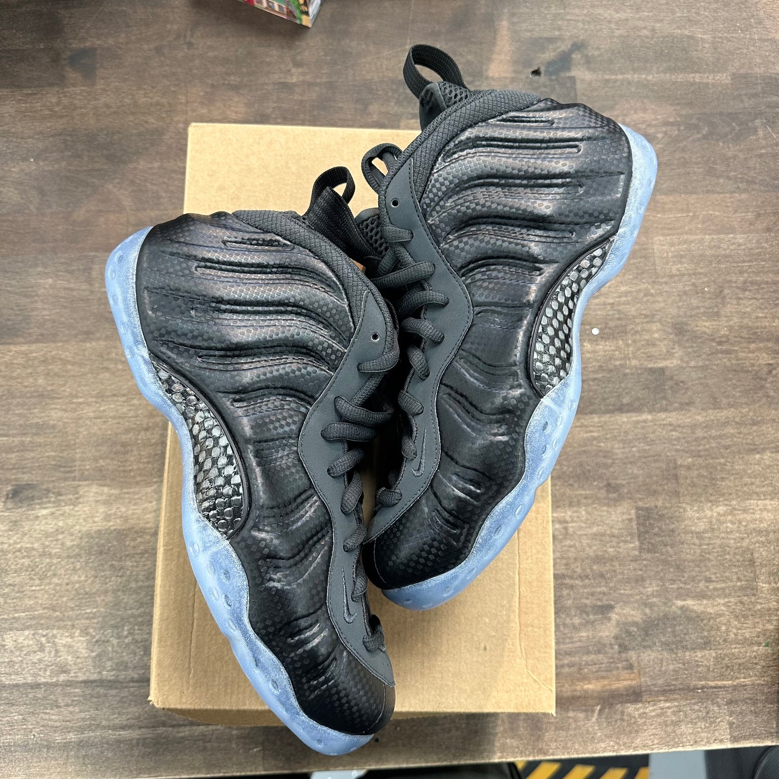 Nike Air Foamposite One Carbon Fiber (US 8.5) (No Box)