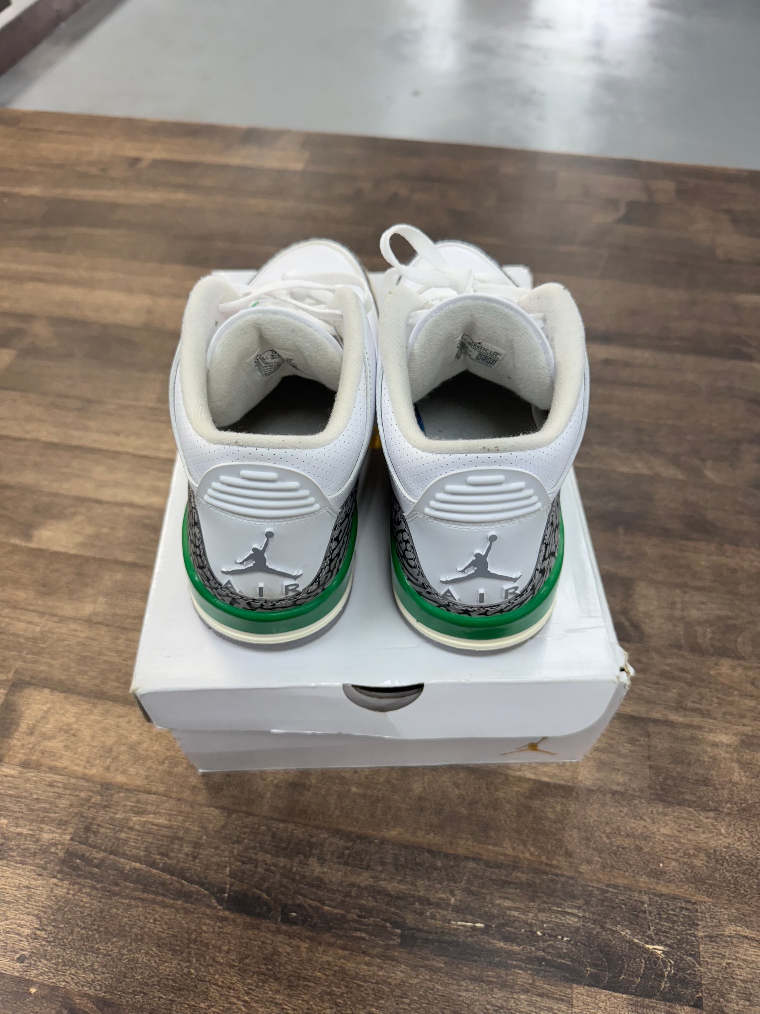 Lucky Green Jordan 3 (W) (USED)