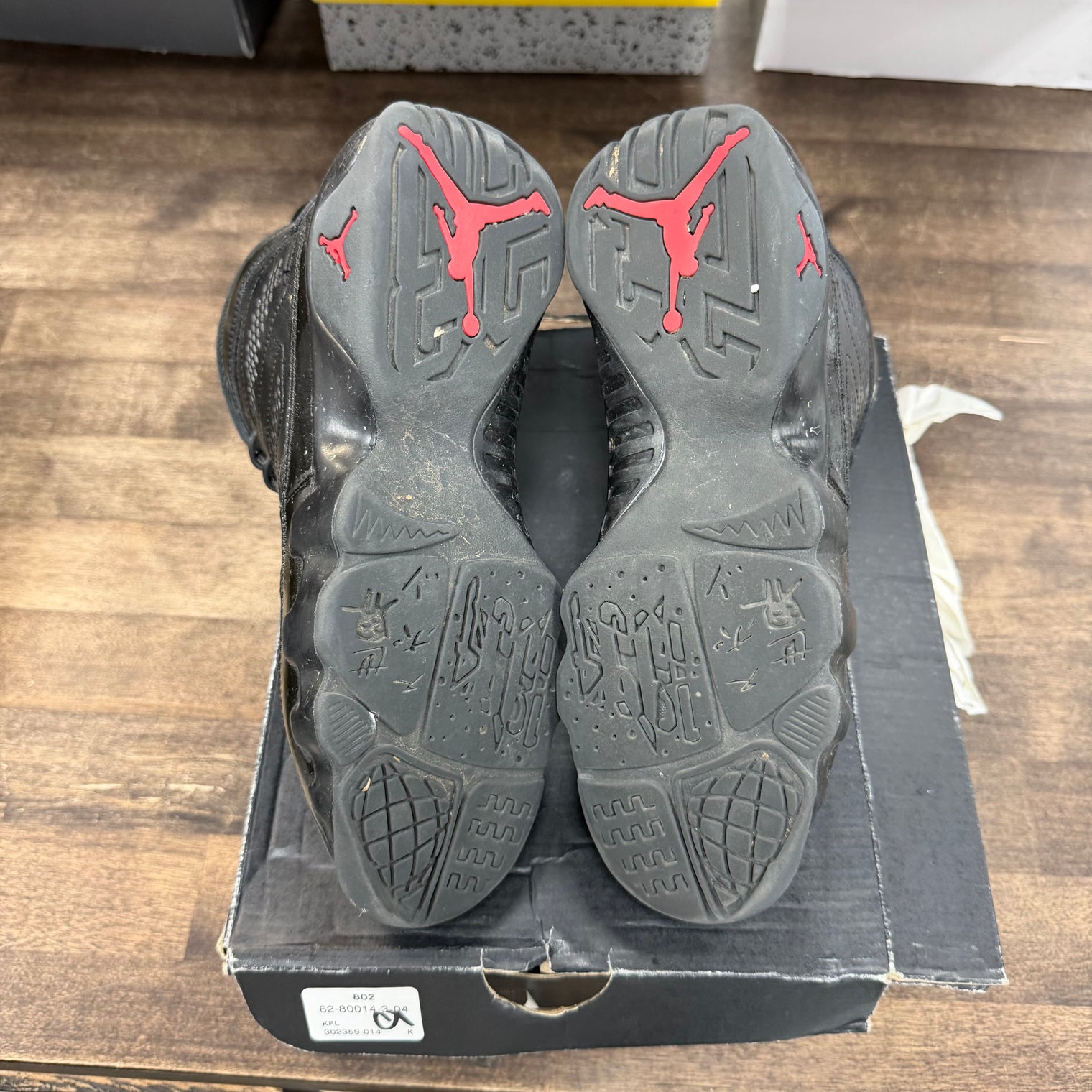 Bred Patent Jordan 9 Retro (USED)