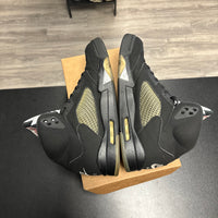 Black Metallic Jordan 5 (USED, No Box)
