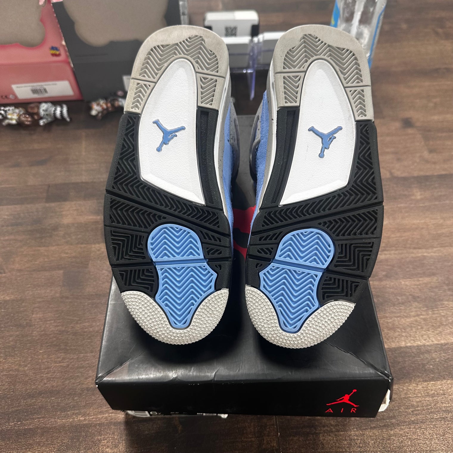 University Blue Jordan 4 (GS) (USED)
