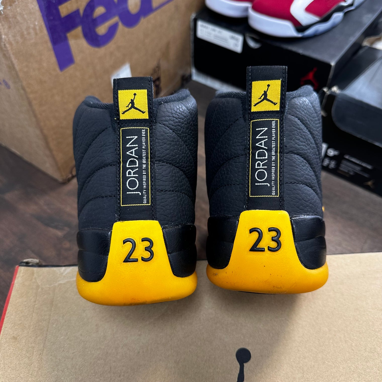 University Gold Jordan 12 (USED)