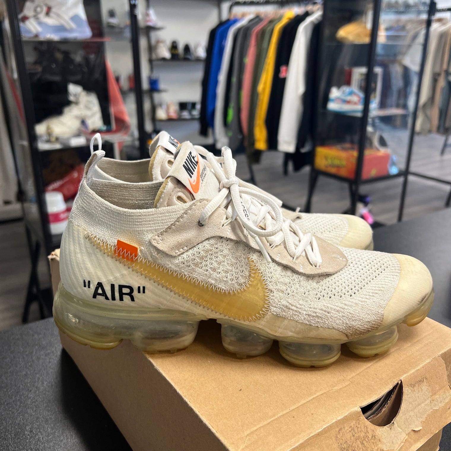 Off-White Vapor Max White (USED)