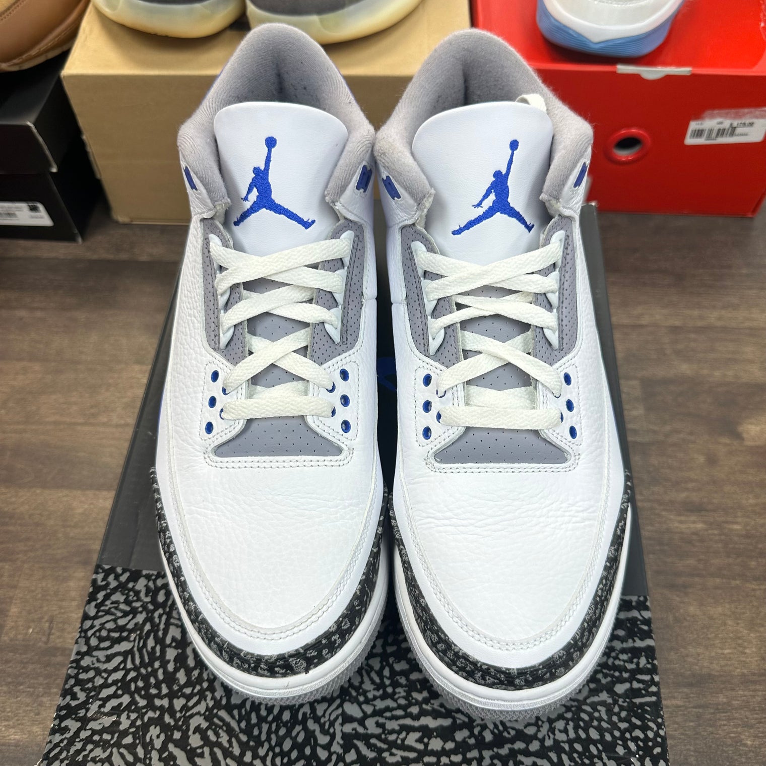 Racer Blue Jordan 3 (USED)
