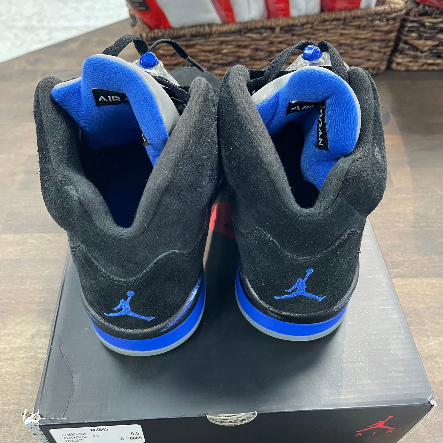 Racer Blue Jordan 5 (USED)