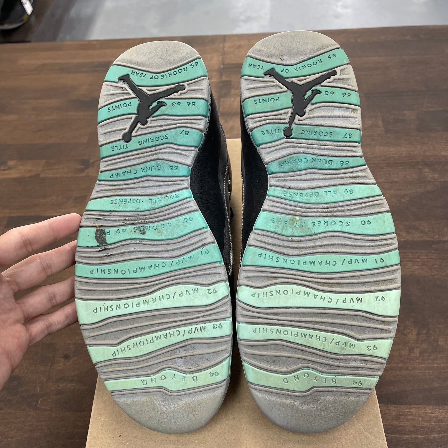Nike Jordan 10 Statue of Liberty (USED NO BOX)