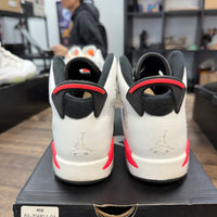 White Infrared Jordan 6 Retro (GS) (2014) (USED)