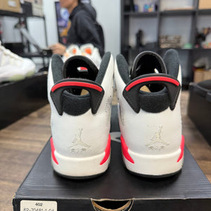 Jordan White Infrared Jordan 6 Retro (GS) (2014) (USED) Size 4.5Y (Pre-Owned) - Image 4
