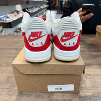 Tinker University Red Jordan 3 Retro (USED, No Box, No Insoles)