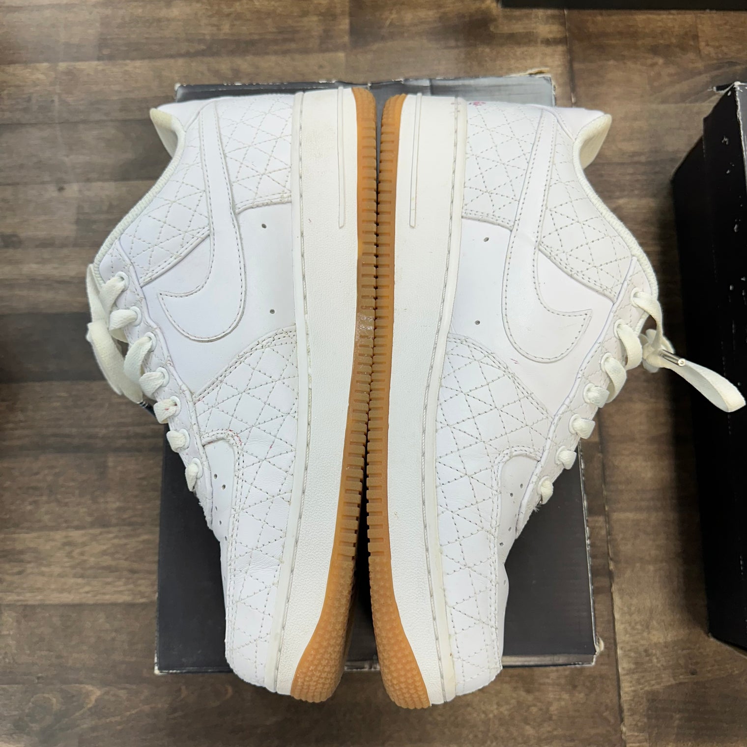 Nike Air Force 1 Premium White Gum Light Brown (2009) (USED)