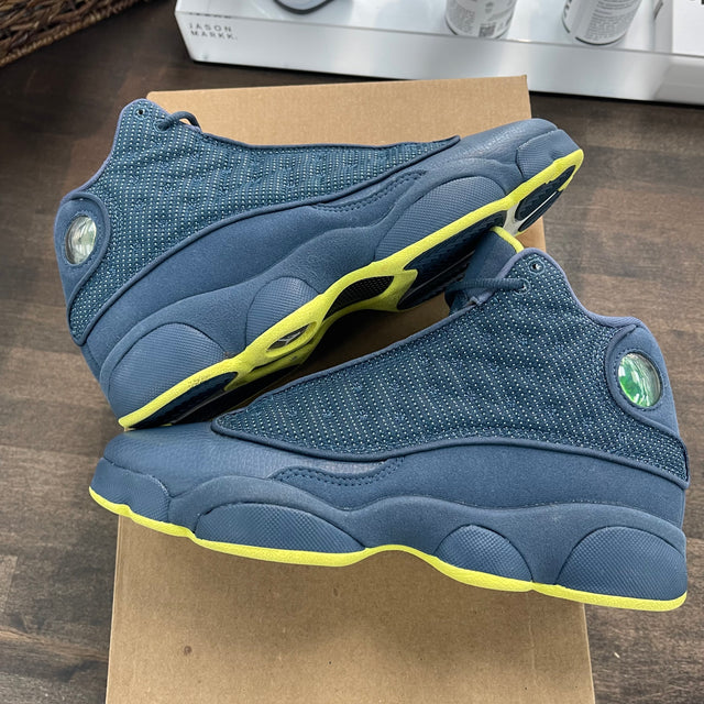 Squadron Blue Jordan 13 (GS) (USED, No Box)