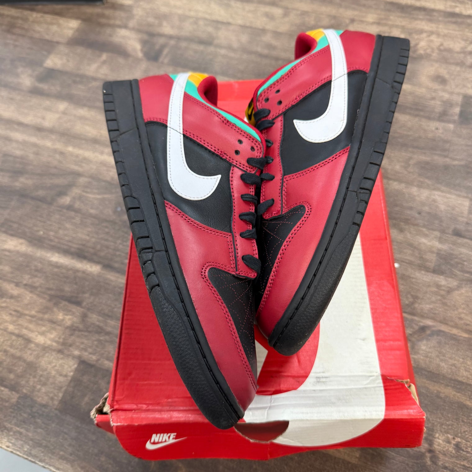 Biker Tattoos Dunk Low (USED)
