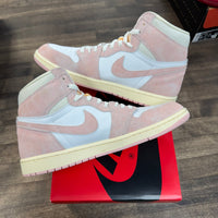 Washed Pink Jordan 1 High (W) (USED)