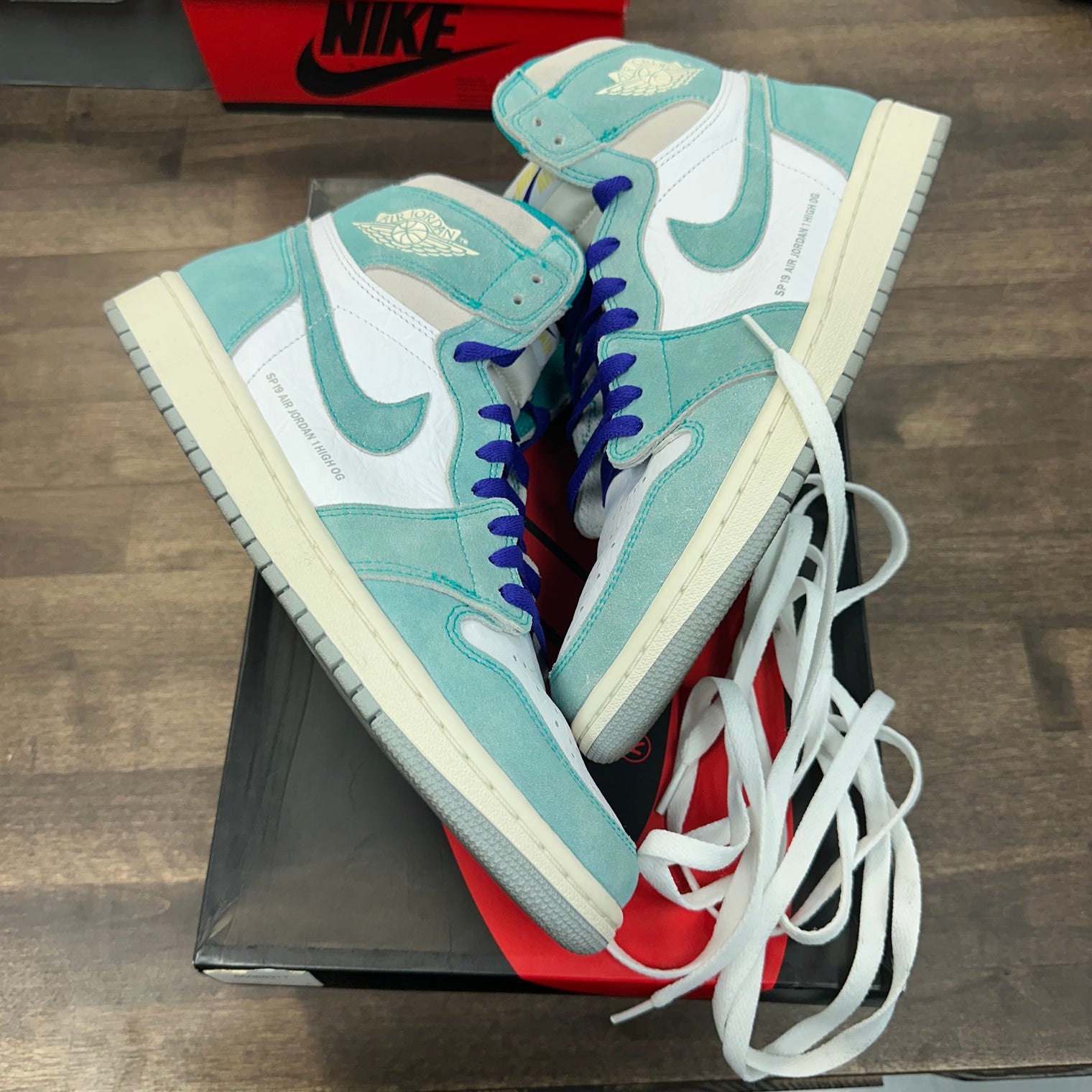 Turbo Green Jordan 1 High (USED)