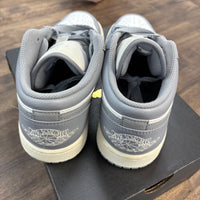 Vintage Stealth Grey Jordan 1 Low (USED)