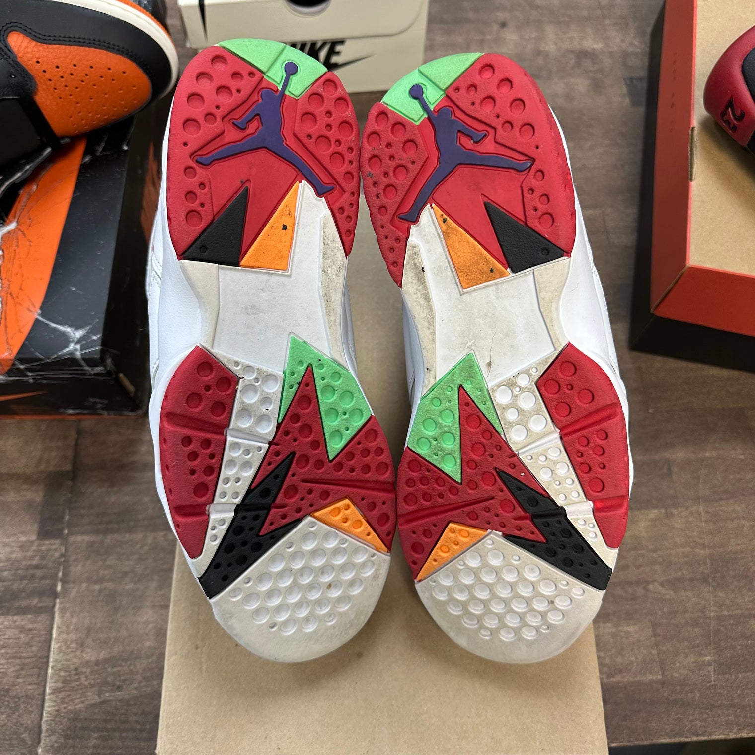 Hare Jordan 7 Retro (2015) (USED, No Box)