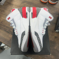 Fire Red Jordan 3 (USED)