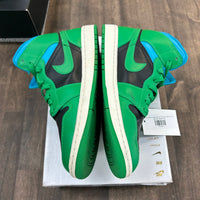 Lucky Green Aquatone Jordan 1 Mid (W) (USED, No Lid)