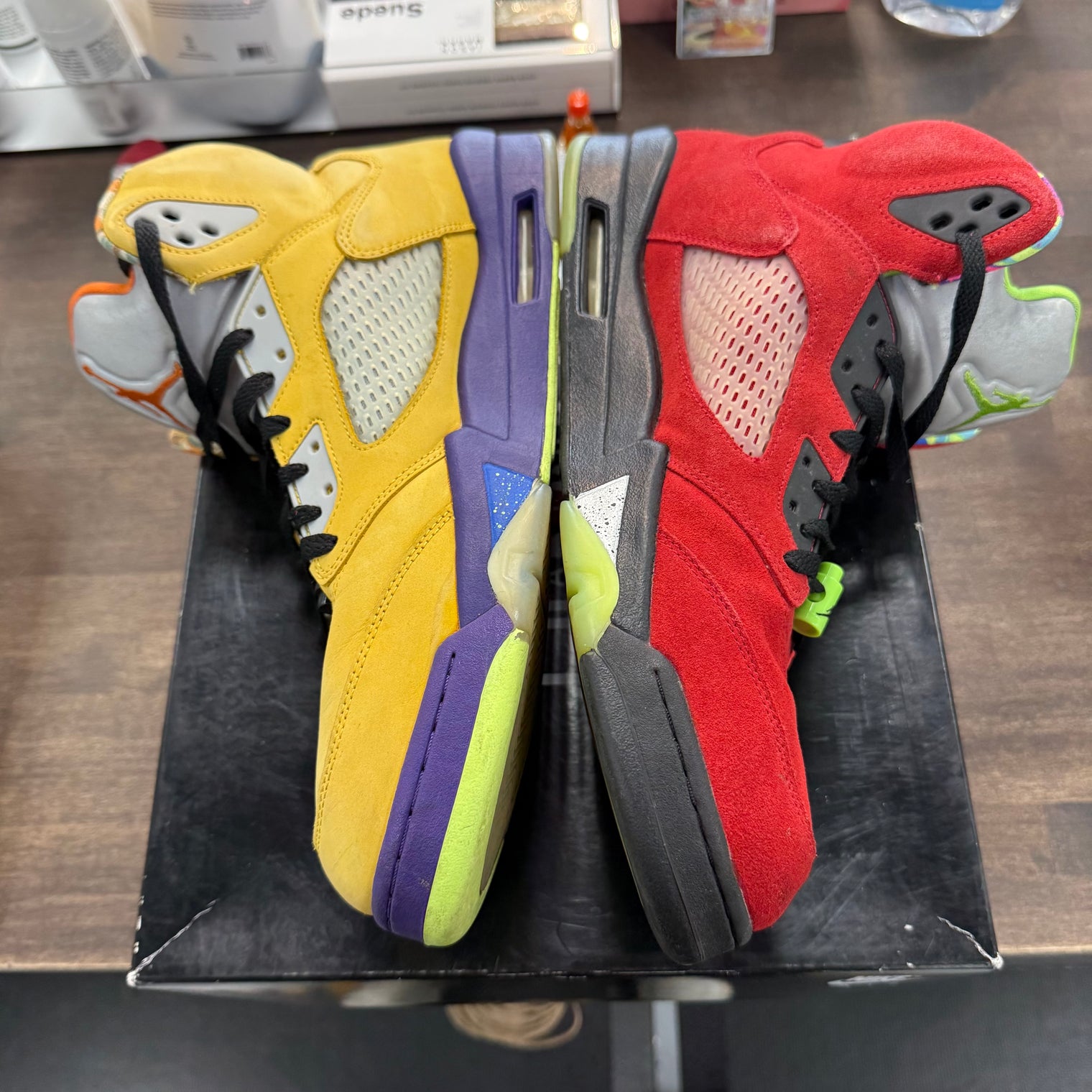 What The Jordan 5 (USED,Replacement Box)