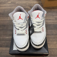 Fire Red Jordan 3 Retro (GS) (USED)