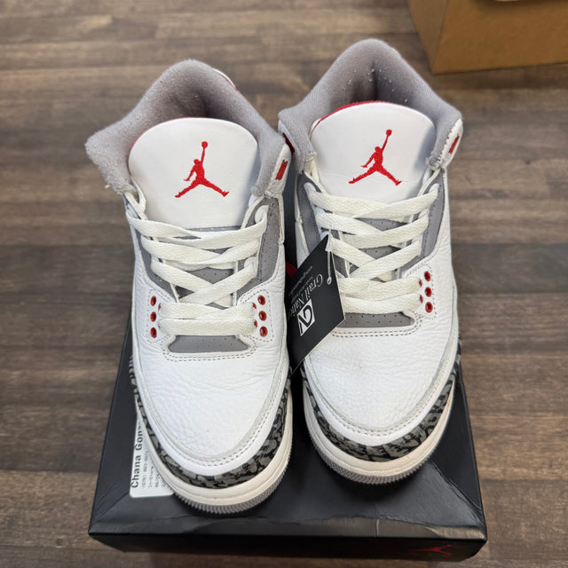 Fire Red Jordan 3 Retro (GS) (USED)