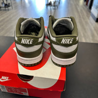 (W) Medium Olive Nike Dunk Low (USED)